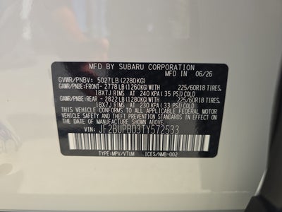 2026 Subaru Outback Premium