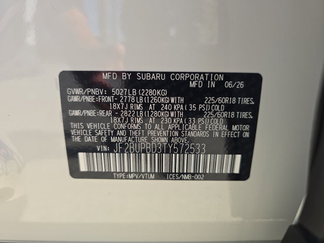 2026 Subaru Outback Premium