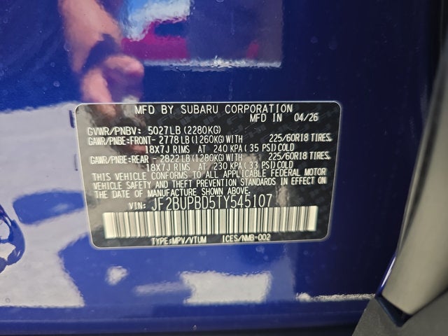 2026 Subaru Outback Premium