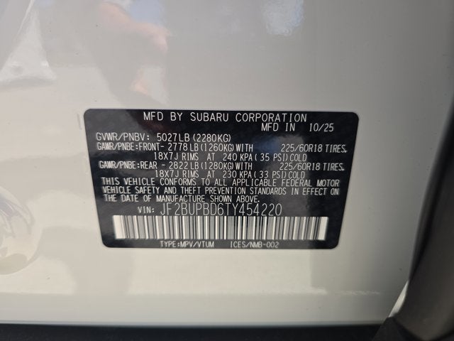 2026 Subaru Outback Premium