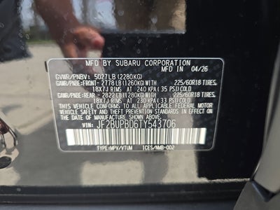 2026 Subaru Outback Premium