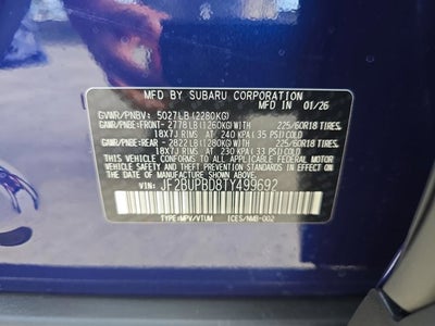 2026 Subaru Outback Premium