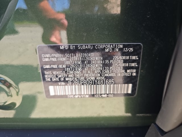 2026 Subaru Outback Premium
