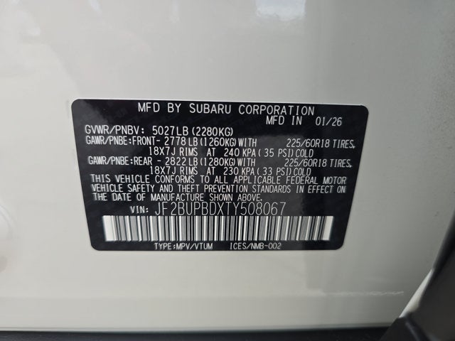2026 Subaru Outback Premium