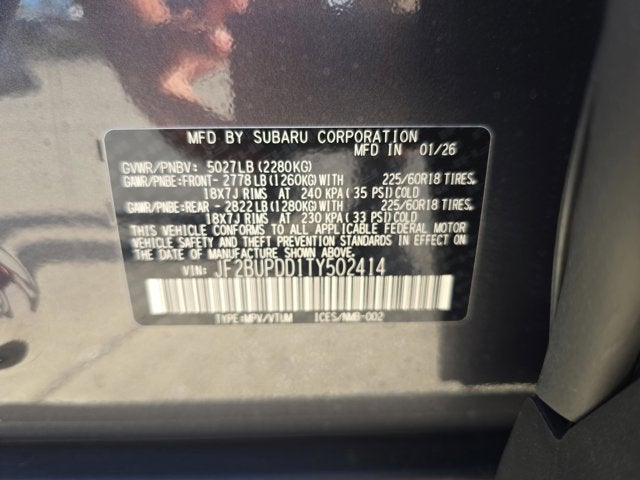 2026 Subaru Outback Limited