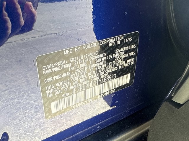 2026 Subaru Outback Limited