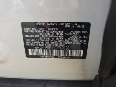 2026 Subaru Outback Limited