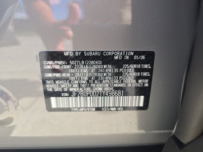 2026 Subaru Outback Limited