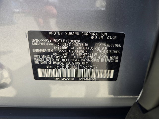 2026 Subaru Outback Limited