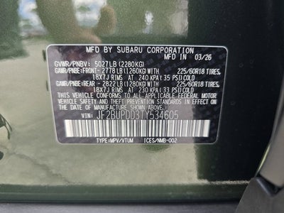 2026 Subaru Outback Limited