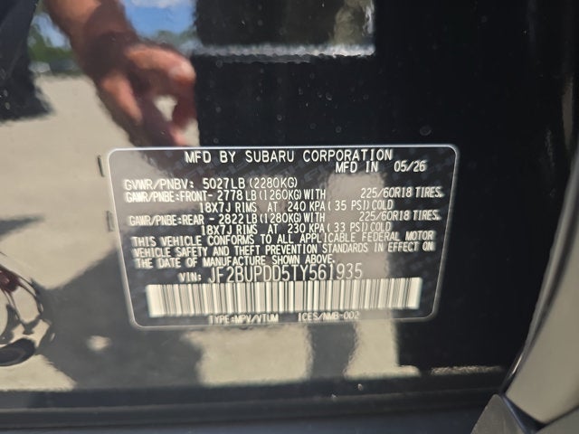 2026 Subaru Outback Limited