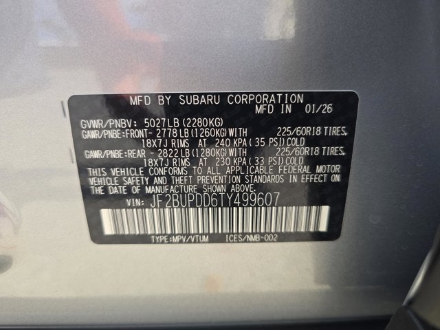 2026 Subaru Outback Limited