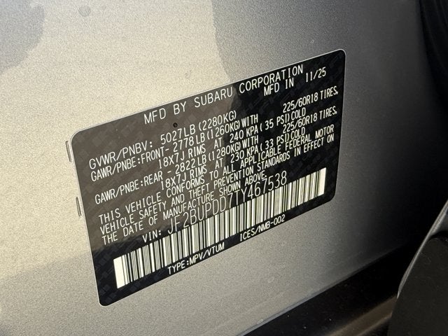 2026 Subaru Outback Limited