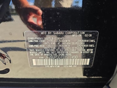 2026 Subaru Outback Limited