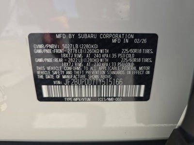 2026 Subaru Outback Limited