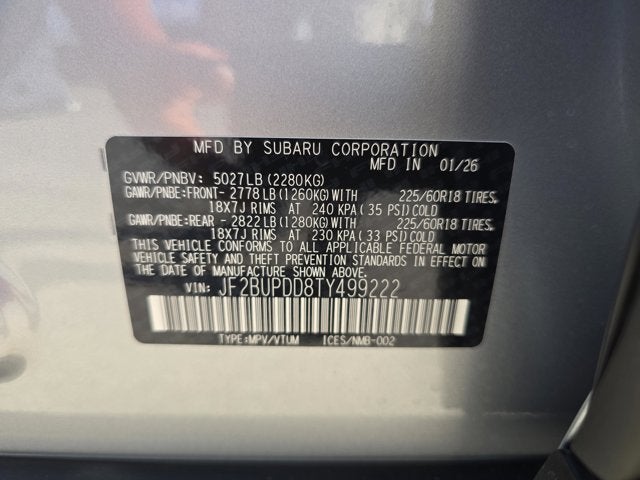 2026 Subaru Outback Limited