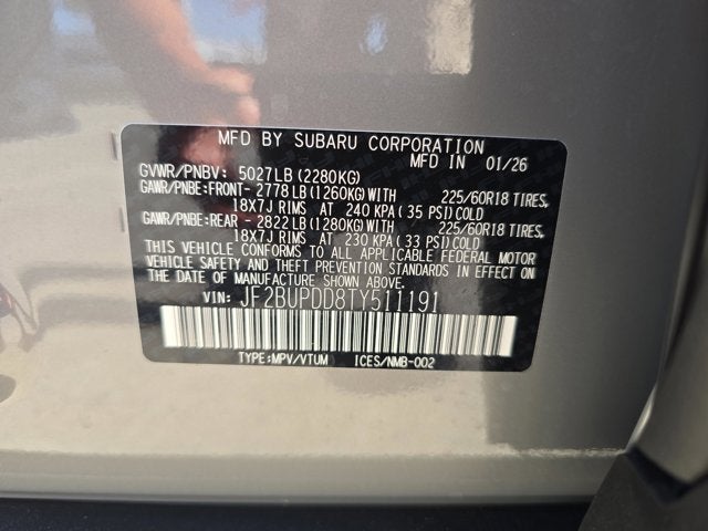 2026 Subaru Outback Limited