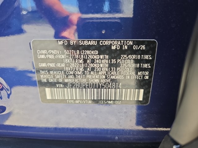 2026 Subaru Outback Touring
