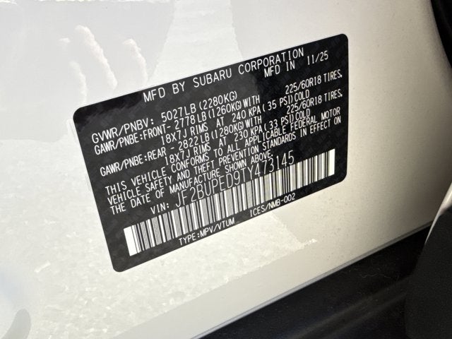 2026 Subaru Outback Touring