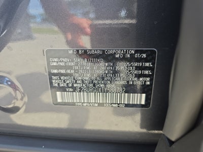 2026 Subaru Outback Limited XT