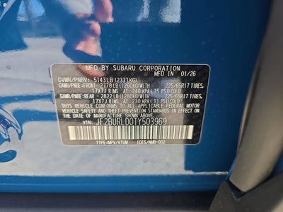 2026 Subaru Outback Wilderness