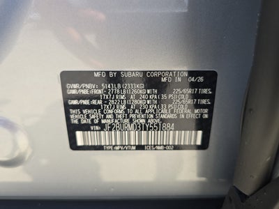 2026 Subaru Outback Wilderness