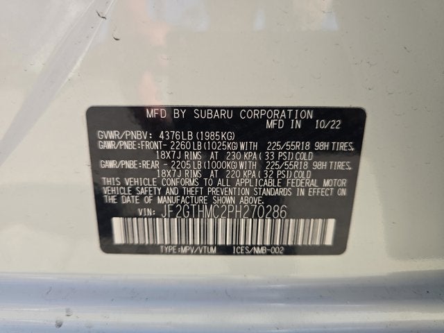 2023 Subaru Crosstrek Limited