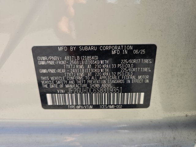 2025 Subaru Crosstrek Premium