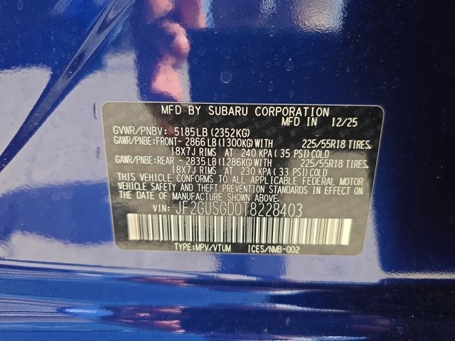 2026 Subaru Crosstrek Sport Hybrid