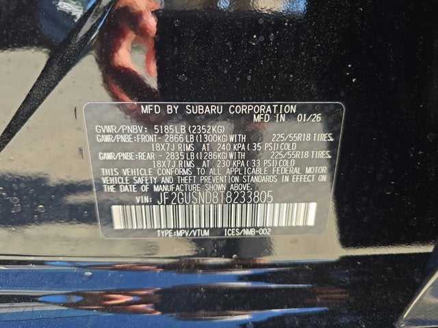 2026 Subaru Crosstrek Limited Hybrid