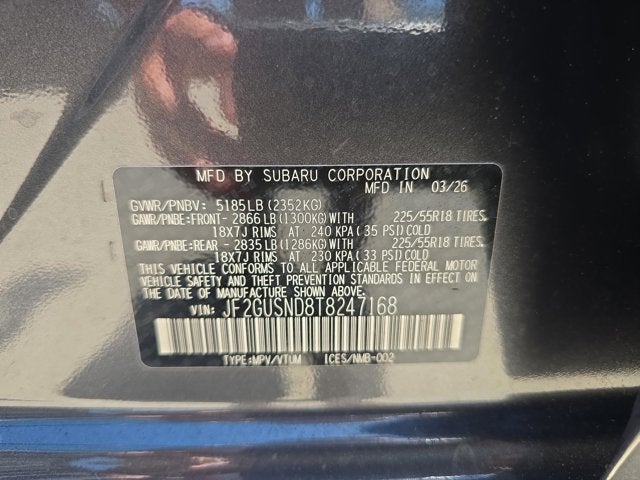 2026 Subaru Crosstrek Limited Hybrid