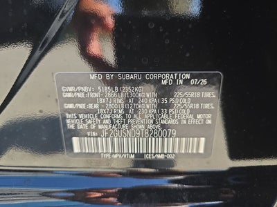 2026 Subaru Crosstrek Limited Hybrid