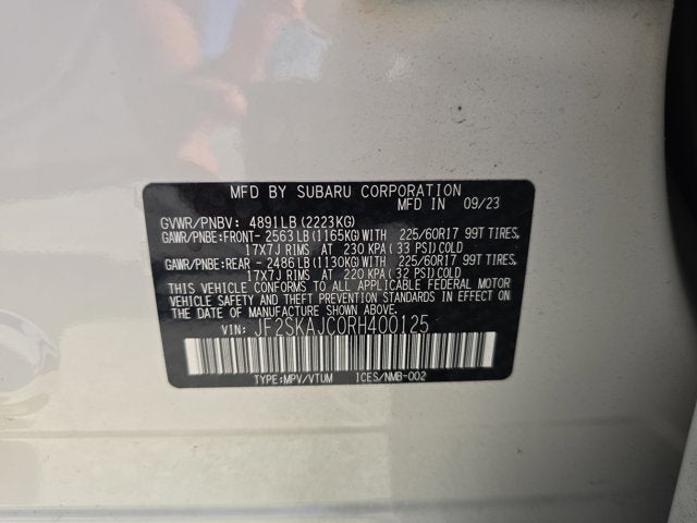 2024 Subaru Forester Wilderness