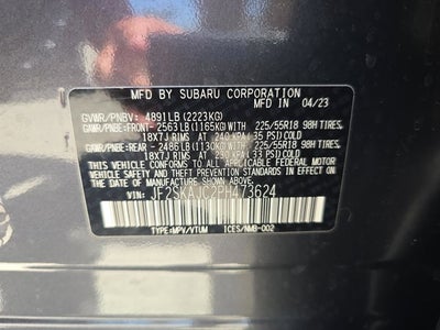 2023 Subaru Forester Sport