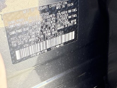 2024 Subaru Forester Limited