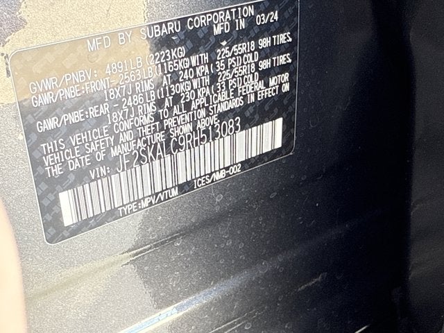 2024 Subaru Forester Limited