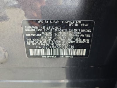 2024 Subaru Forester Touring