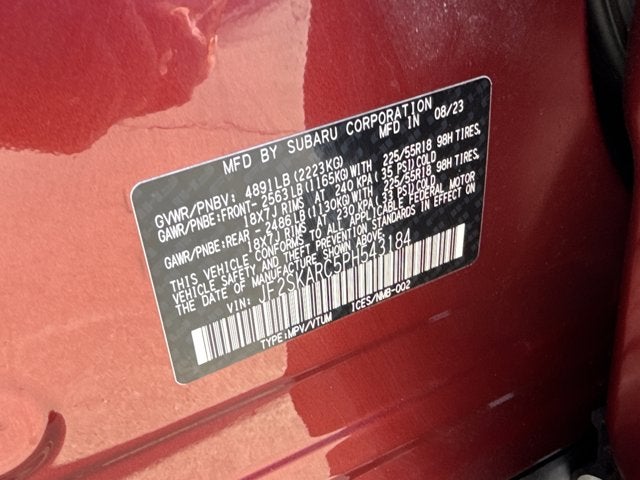 2023 Subaru Forester Touring