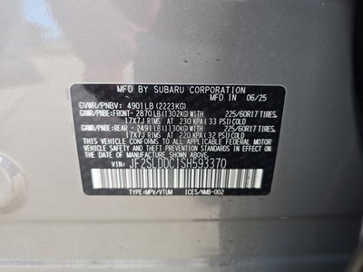 2025 Subaru Forester Premium