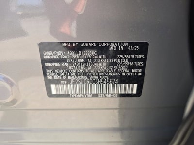 2025 Subaru Forester Limited