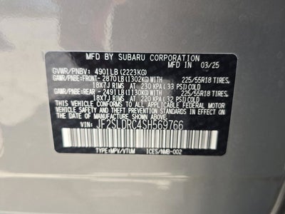 2025 Subaru Forester Limited