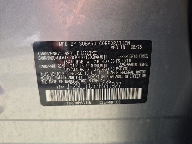 2025 Subaru Forester Limited