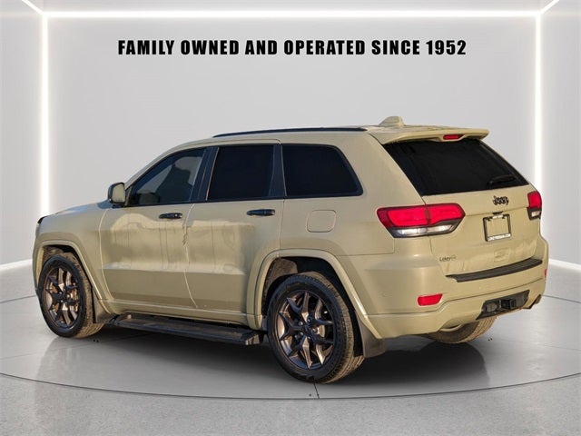 2021 Jeep Grand Cherokee 80th Anniversary Edition