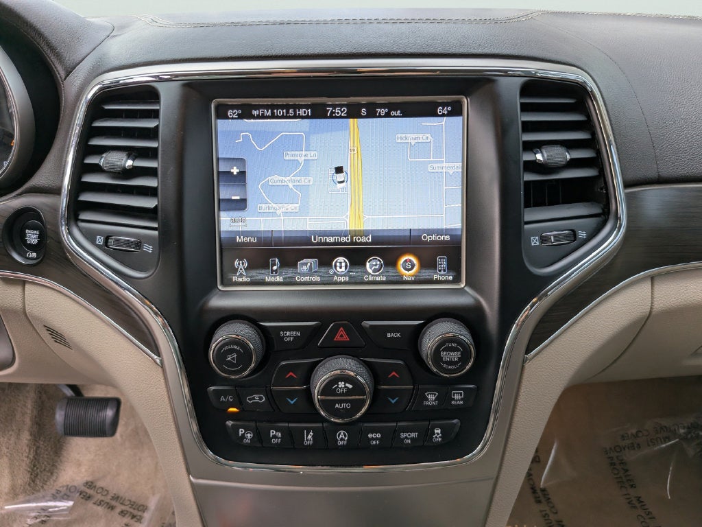2017 Jeep Grand Cherokee Overland