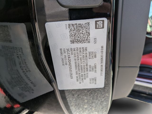 2025 Chevrolet Corvette Stingray 1LT