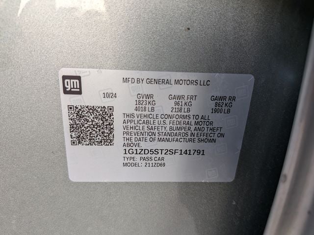 2025 Chevrolet Malibu LT 1LT