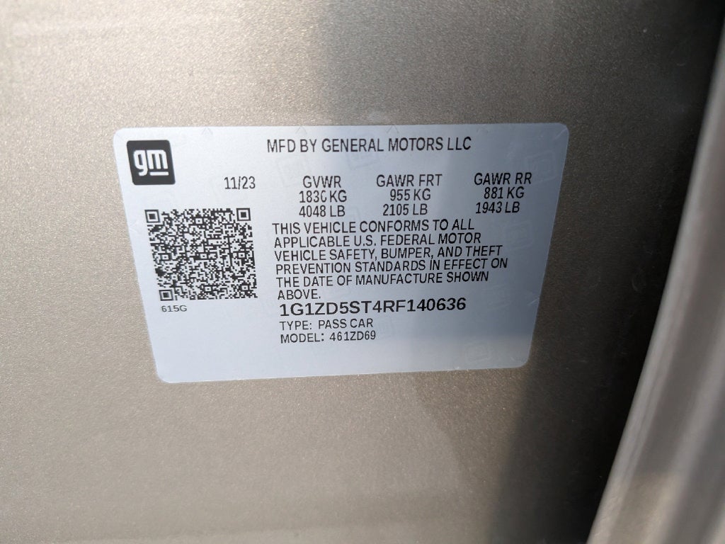 2024 Chevrolet Malibu LT 1LT