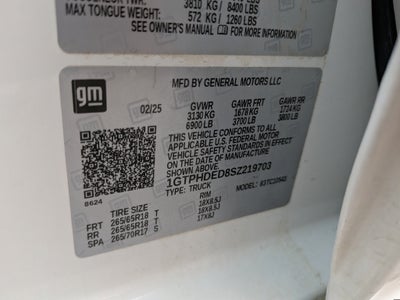 2025 GMC Sierra 1500 SLT