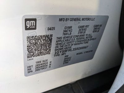 2025 Cadillac Escalade Sport