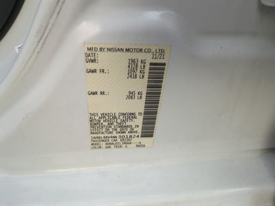 2022 Nissan Altima 2.5 S